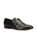 feather detail laceless brogues