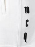 logo embroidered jersey shorts