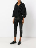 pleated trim top 