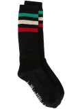 triple striped socks