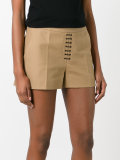 high-waisted shorts