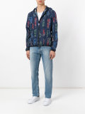 hooded windbreaker jacket 
