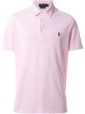 embroidered logo polo shirt