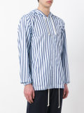 striped lightweight jacket 