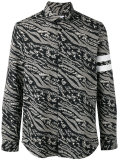 abstract print shirt