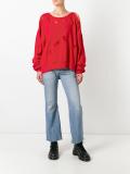 distressed sweatshirt 