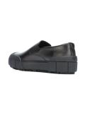 high sole slip on sneakers