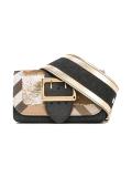 house check shoulder bag