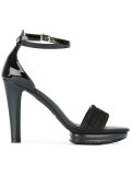 strappy, high-heel sandals