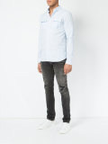 distressed skinny jeans