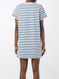striped T-shirt dress