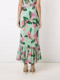high-waisted midi skirt