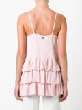 ruffled hem tank top 