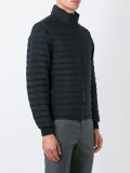 funnel neck padded jacket