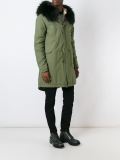 raccoon fur collar parka