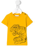 tiger print top