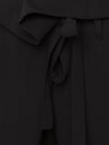 belted fold trousers