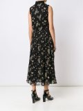 sleeveless floral dress