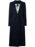belted mid coat