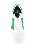 contrast panel sneakers