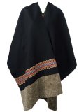 double face poncho