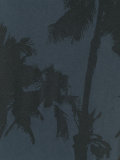 palm tree print T-shirt