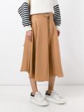 buckle detail skirt