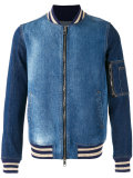 denim bomber jacket 