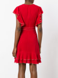 ruffled dress