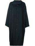 single breasted oversized coat