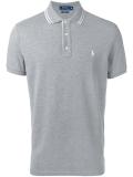 embroidered logo polo shirt 