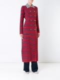 striped long coat