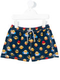 Emoticon swim shorts