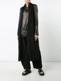 long sleeveless jacket 