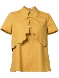 scalloped collar T-shirt