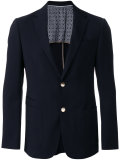 woven jacquard blazer 