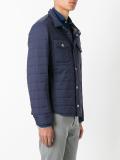 buttoned padded jacket