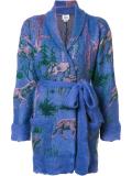 patterned cardigan 