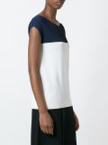 colour block knit top