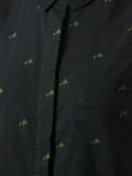 printed shirt dress