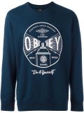 logo print sweatshirt