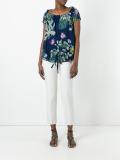 floral print top