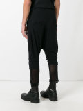 drop-crotch trousers 