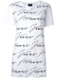 allover logo print T-shirt