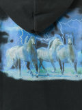 horse print hoodie