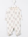 teddy bear print pyjamas