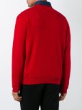 embroidered logo sweatshirt
