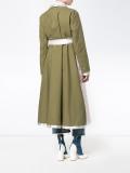 Quilted Cotton and Satin Coat 
