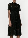 'Gossamer' lace shirt dress 