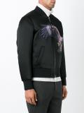 eagle patch bomber jacket